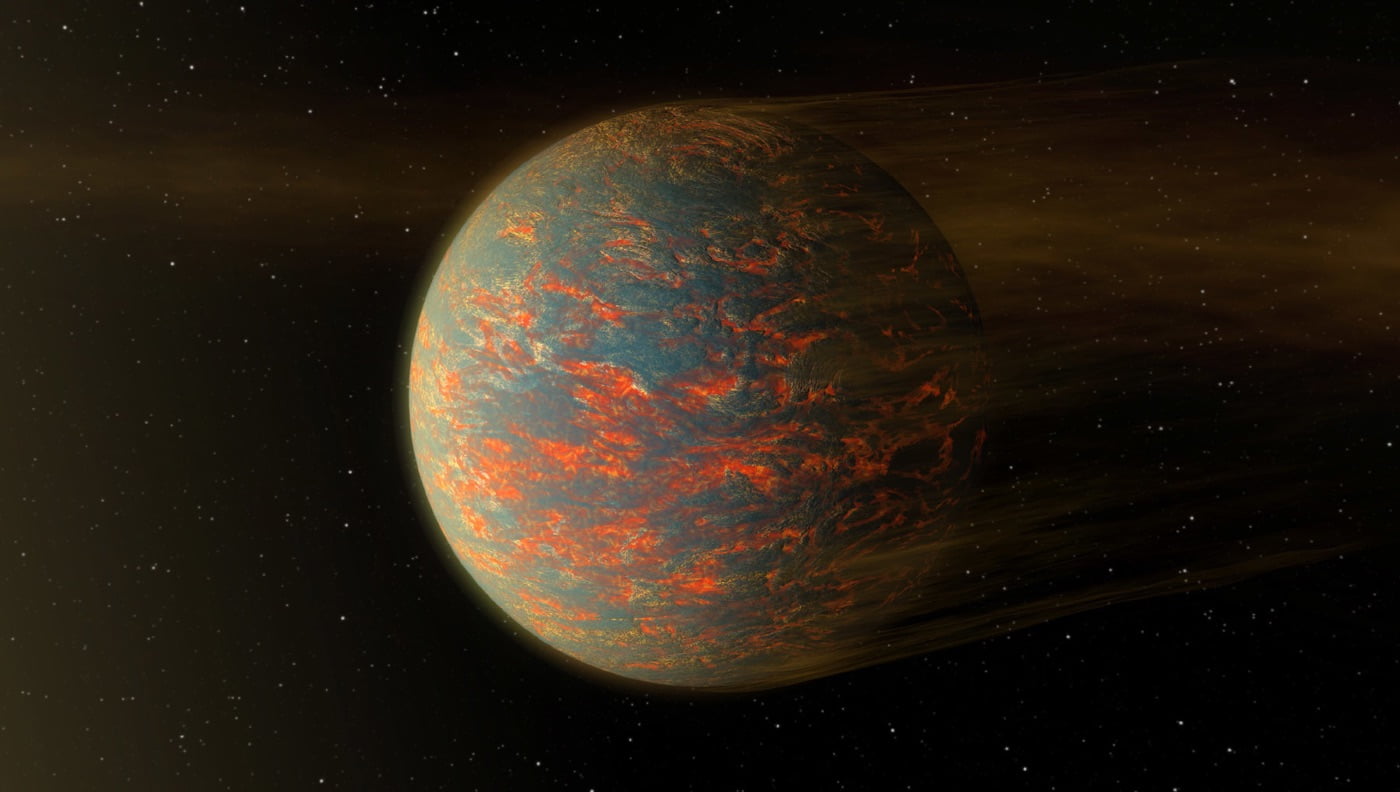Inside a Super-Earth