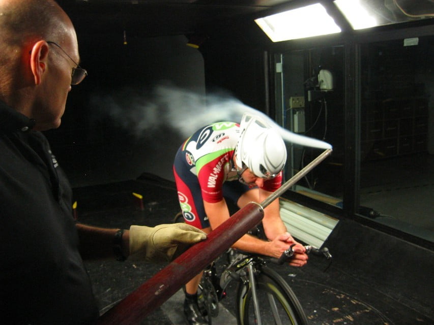 Tour de France Physics: Wind Tunnel Testing