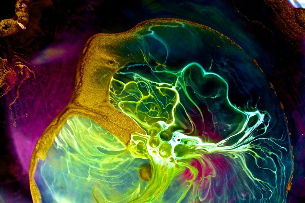 "Cosmic Bubblestream Machine" by P Burge