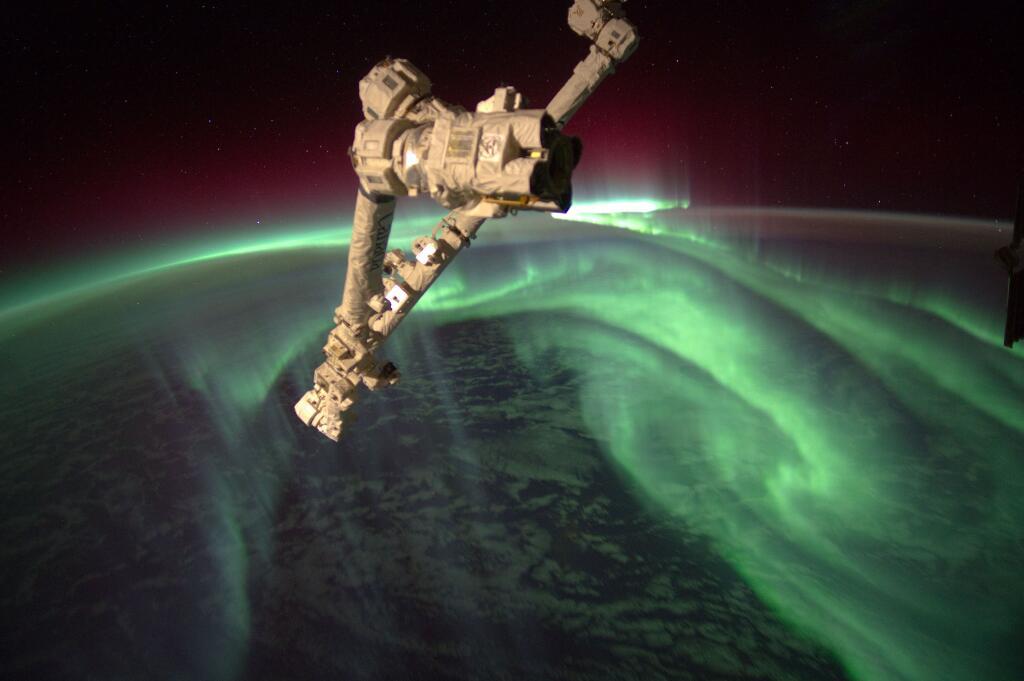 Aurora From Space