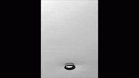 Miniature Bursting Bubbles