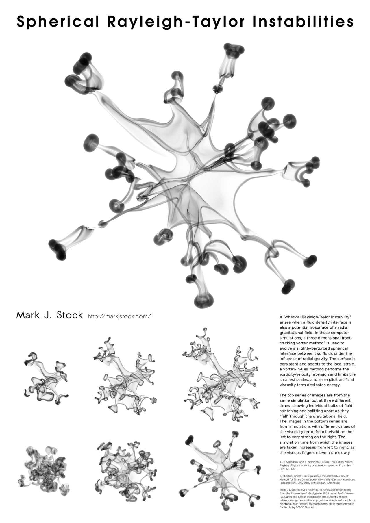 Numerical Rayleigh-Taylor