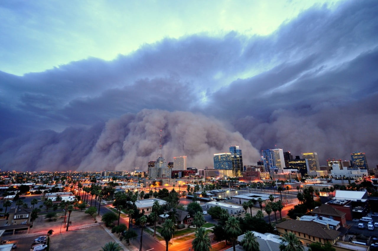 As the Dust Blows In