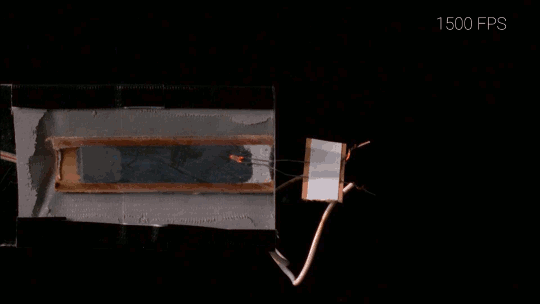 Watching a Model Rocket Burn