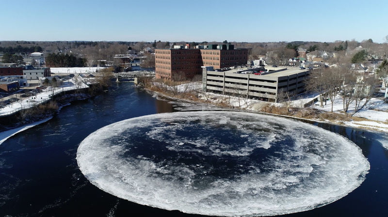 Enormous Ice Disk