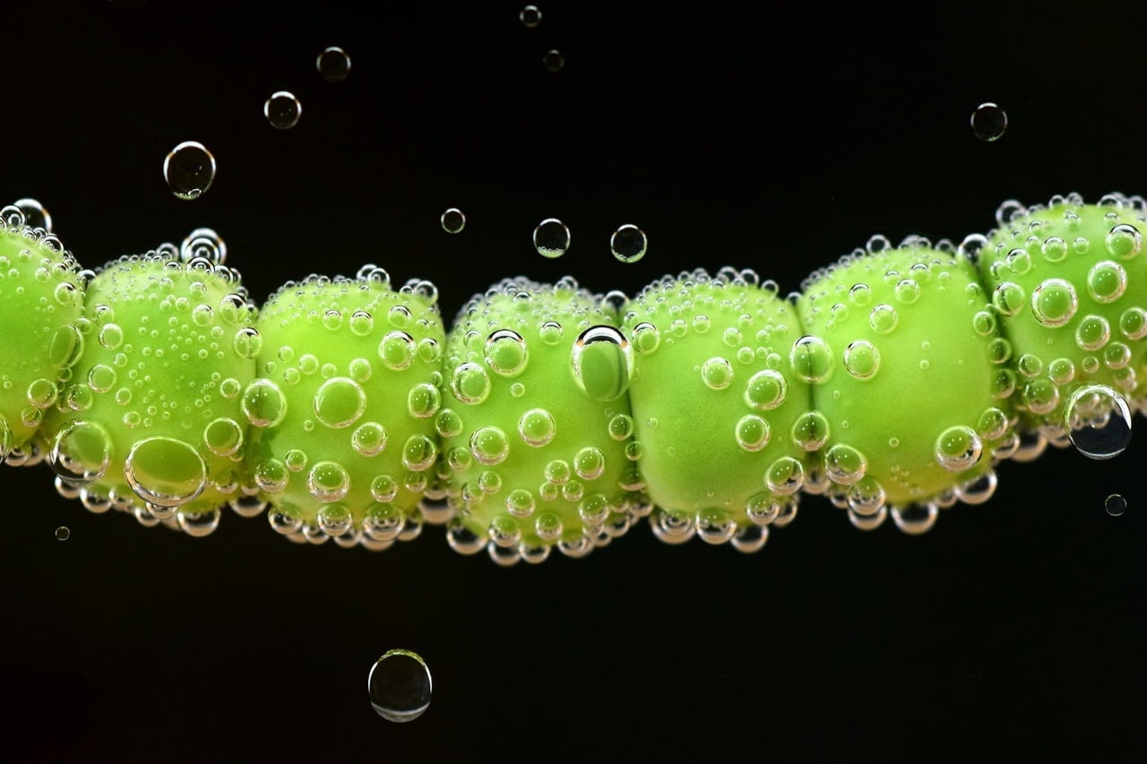 Using Bubbles to Keep Clean