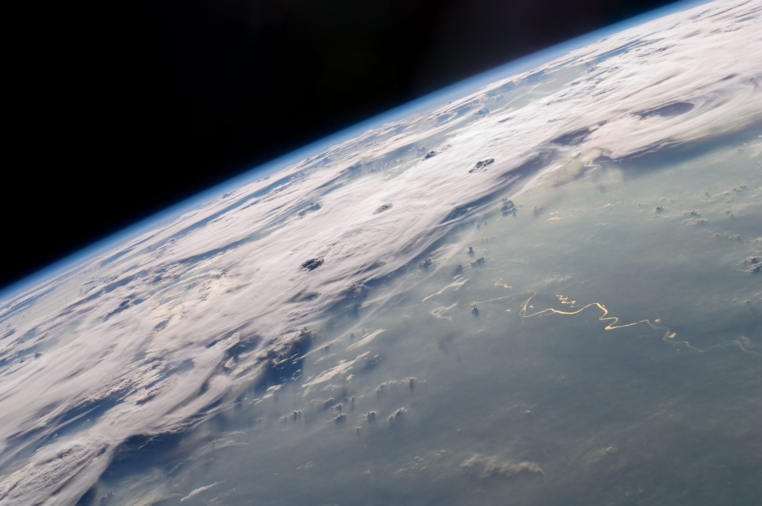 Earth from the ISS.
