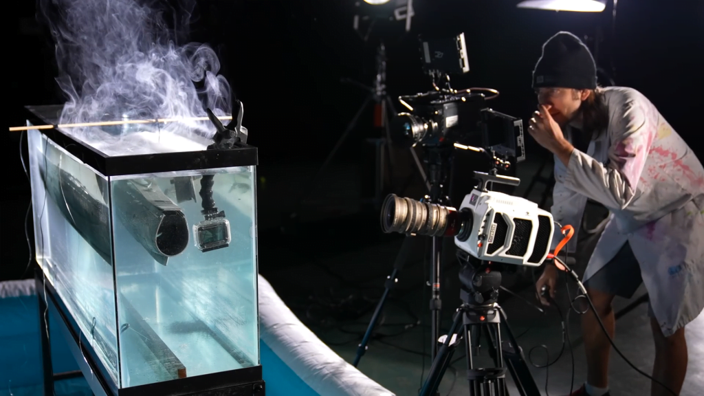 The aftermath of a charge in the tank. The aftermath of a charge in the tank.