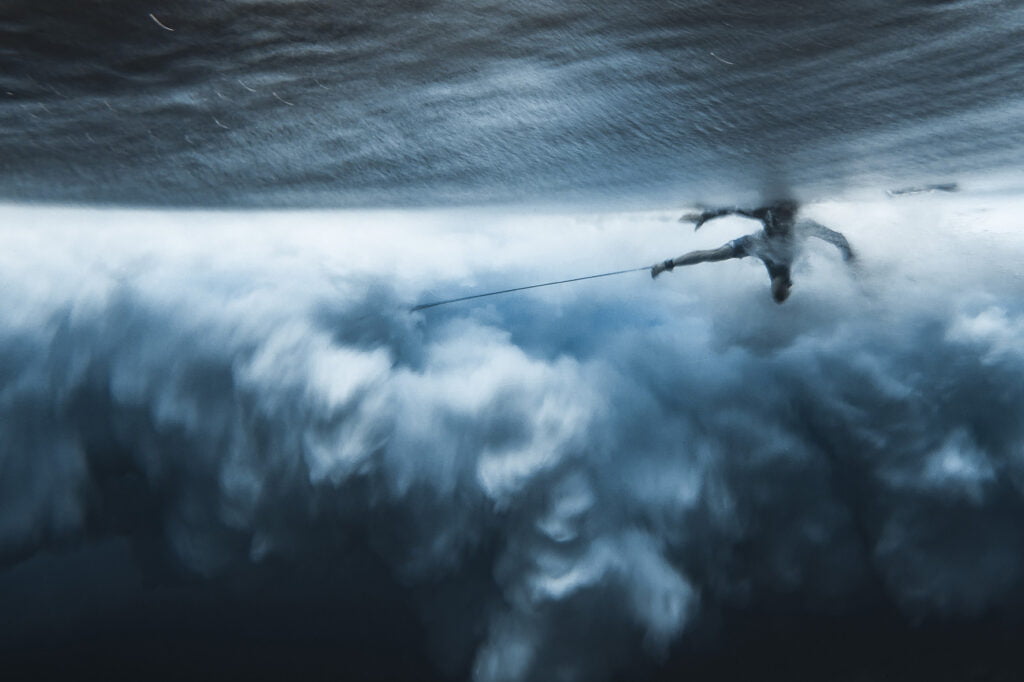 © Ben Thouard - A fallen surfer fights the underwater churn © Ben Thouard - A fallen surfer fights the underwater churn