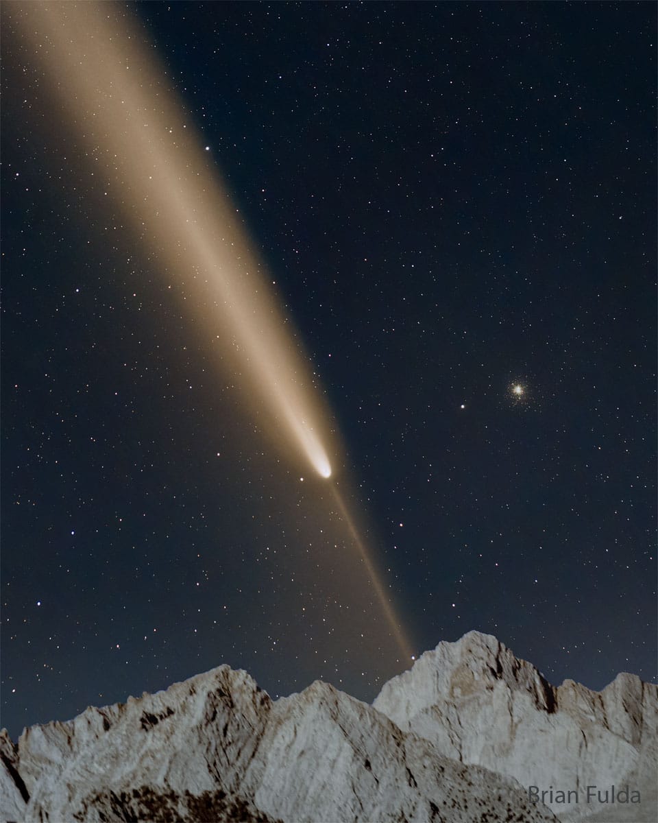 A Comet’s Two Tails