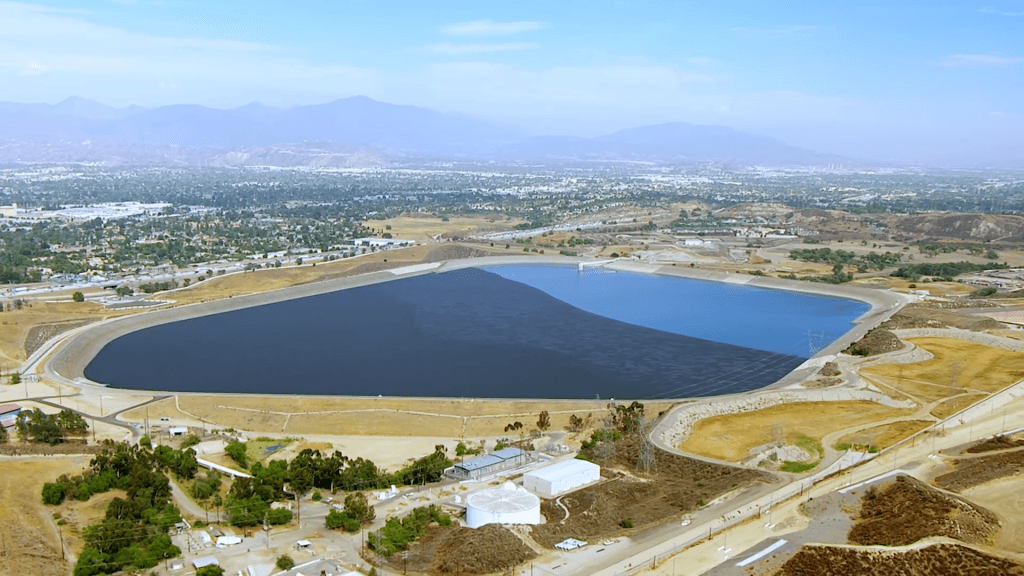 The "final" destination of LA's aquaduct system.