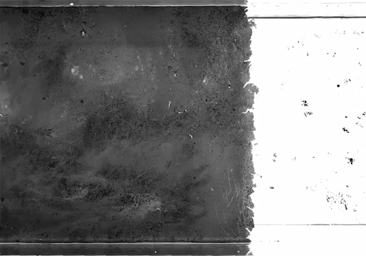 Waves Break Up Floating Rafts