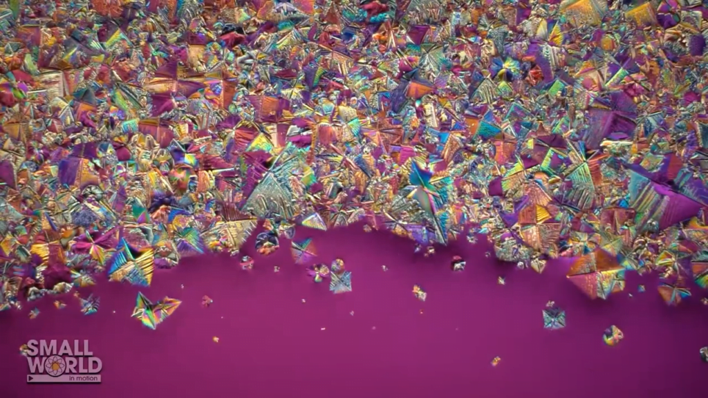 "Crystallizing Epsom salts" by Karl Gaff.