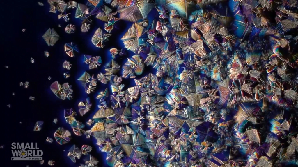 "Crystallizing Epsom salts" by Karl Gaff.