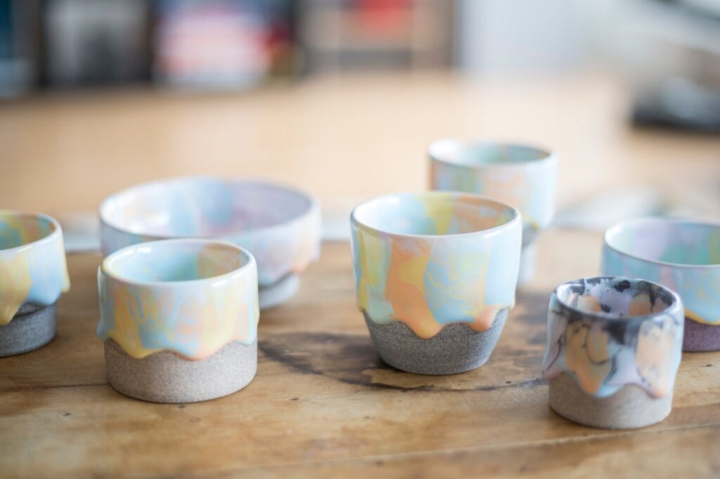 Drippy Pots by Brian Giniewski.