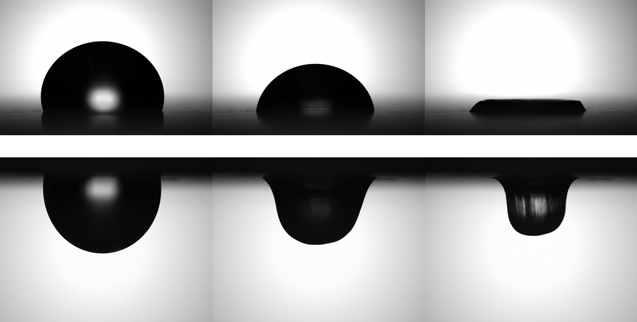 Gravity Changes Droplet Shapes