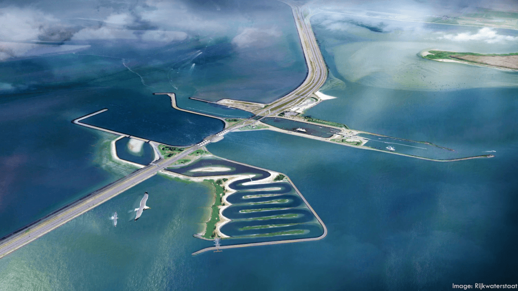 Since their engineering projects have created freshwater and saltwater divides, the structures include a fish passage designed to give species a gradual change in salinity. Since their engineering projects have created freshwater and saltwater divides, the structures include a fish passage designed to give species a gradual change in salinity.