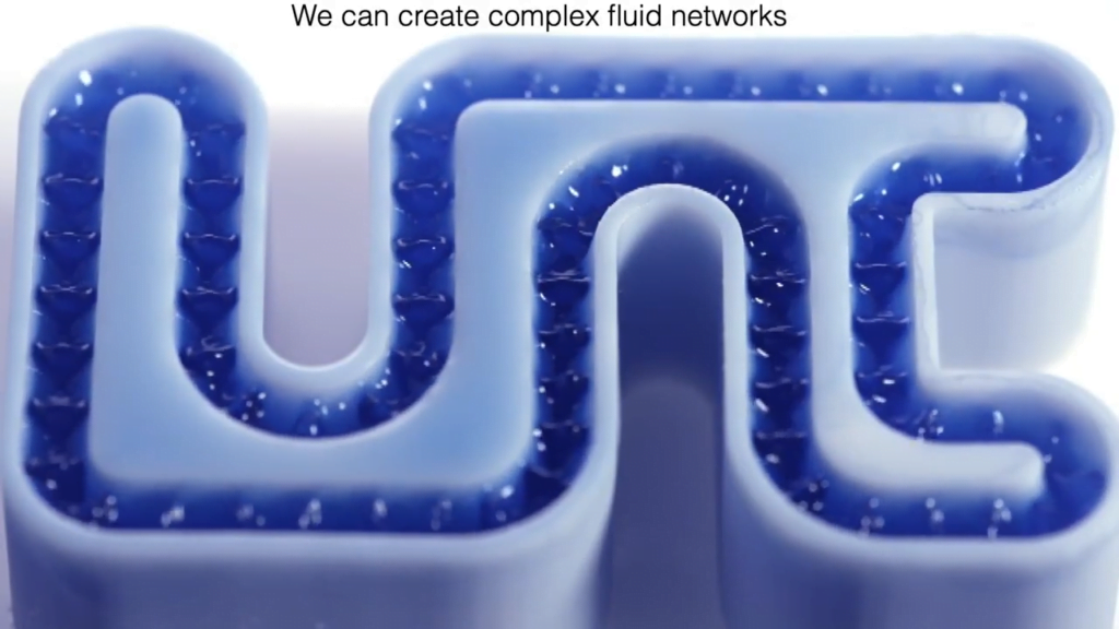 The rotation can drive complex fluid networks or even pumps! The rotation can drive complex fluid networks or even pumps!