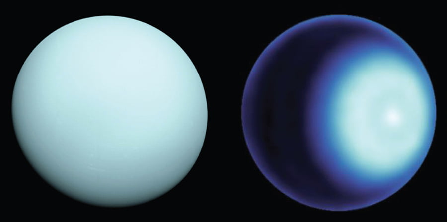 Uranus’s Polar Cyclone
