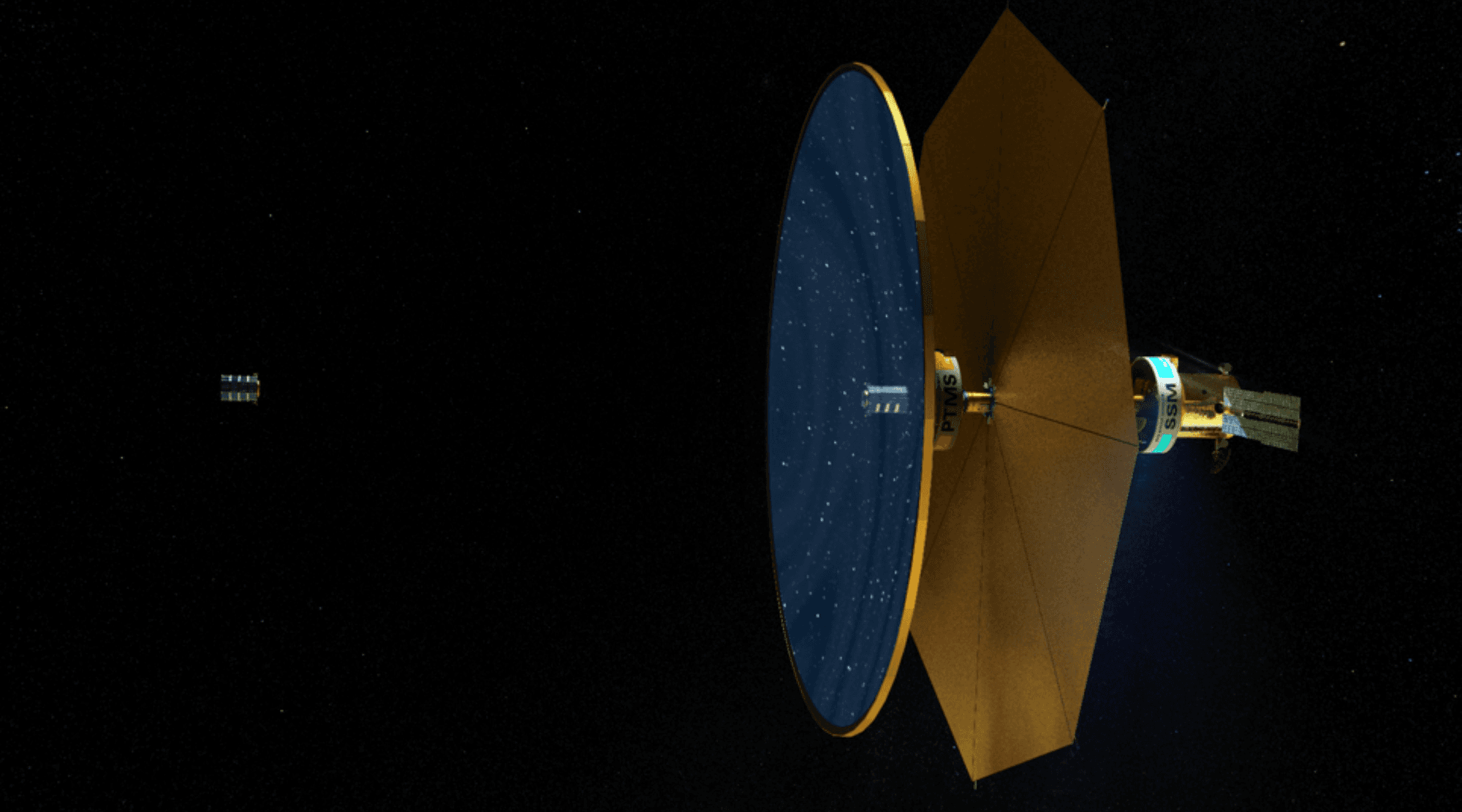 A Fluidic Space Telescope