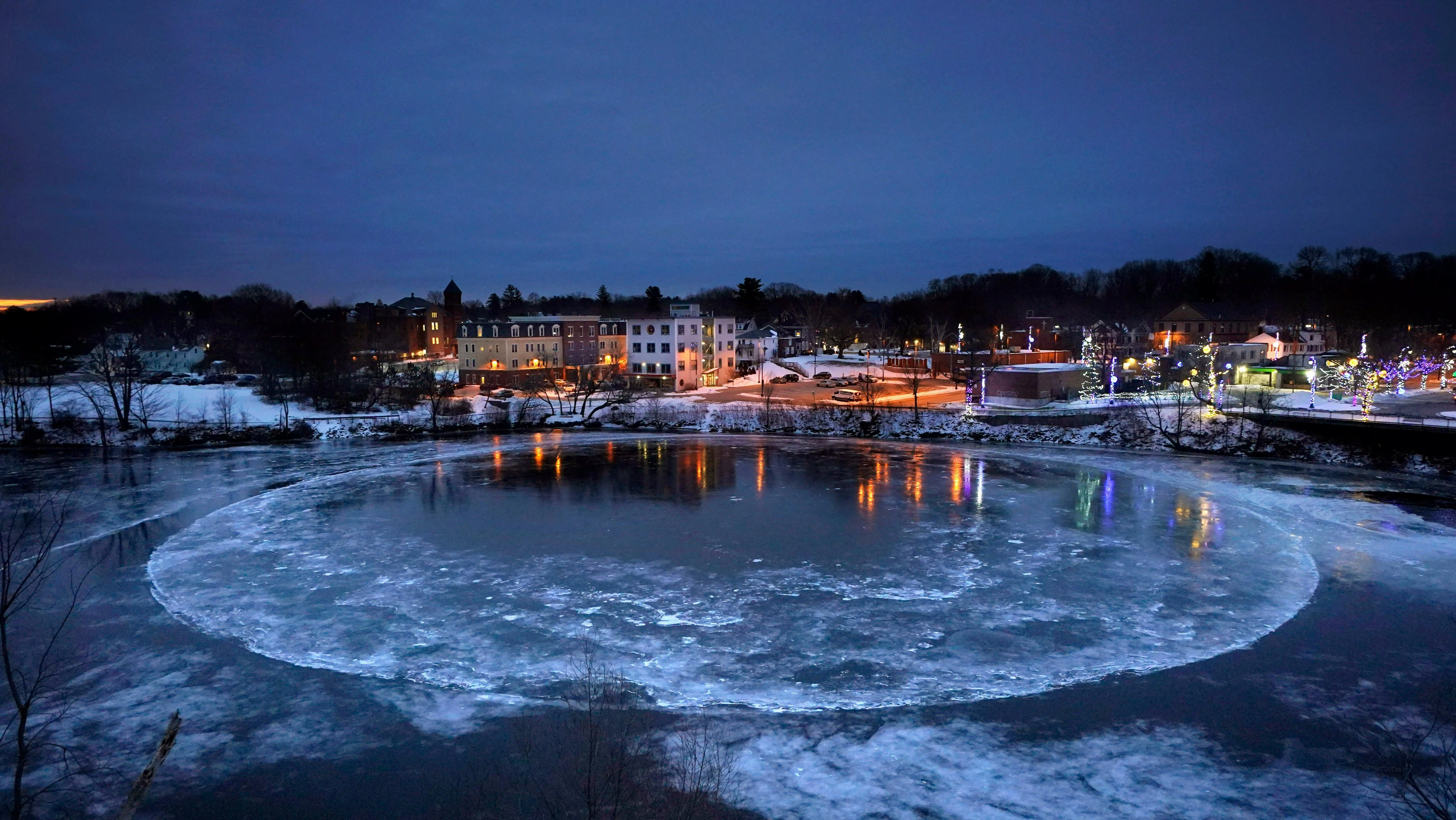 The Return of the Ice Disk