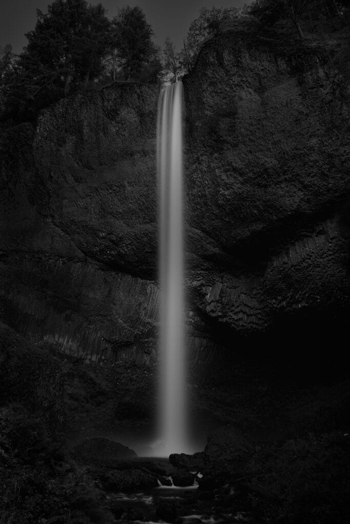 โWaterfall VIII,โ Latourell Falls, OR “Waterfall VIII,” Latourell Falls, OR