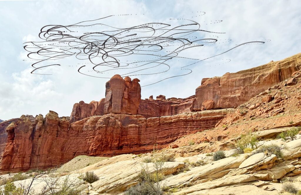 “Lockdown Vultures (Moab Slope)” “Lockdown Vultures (Moab Slope)”