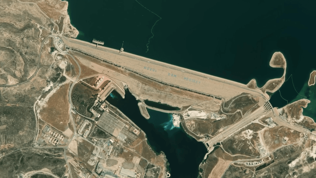 Mosul Dam in Iraq was built with a critical flaw: a foundation of very water-soluble gypsum.
