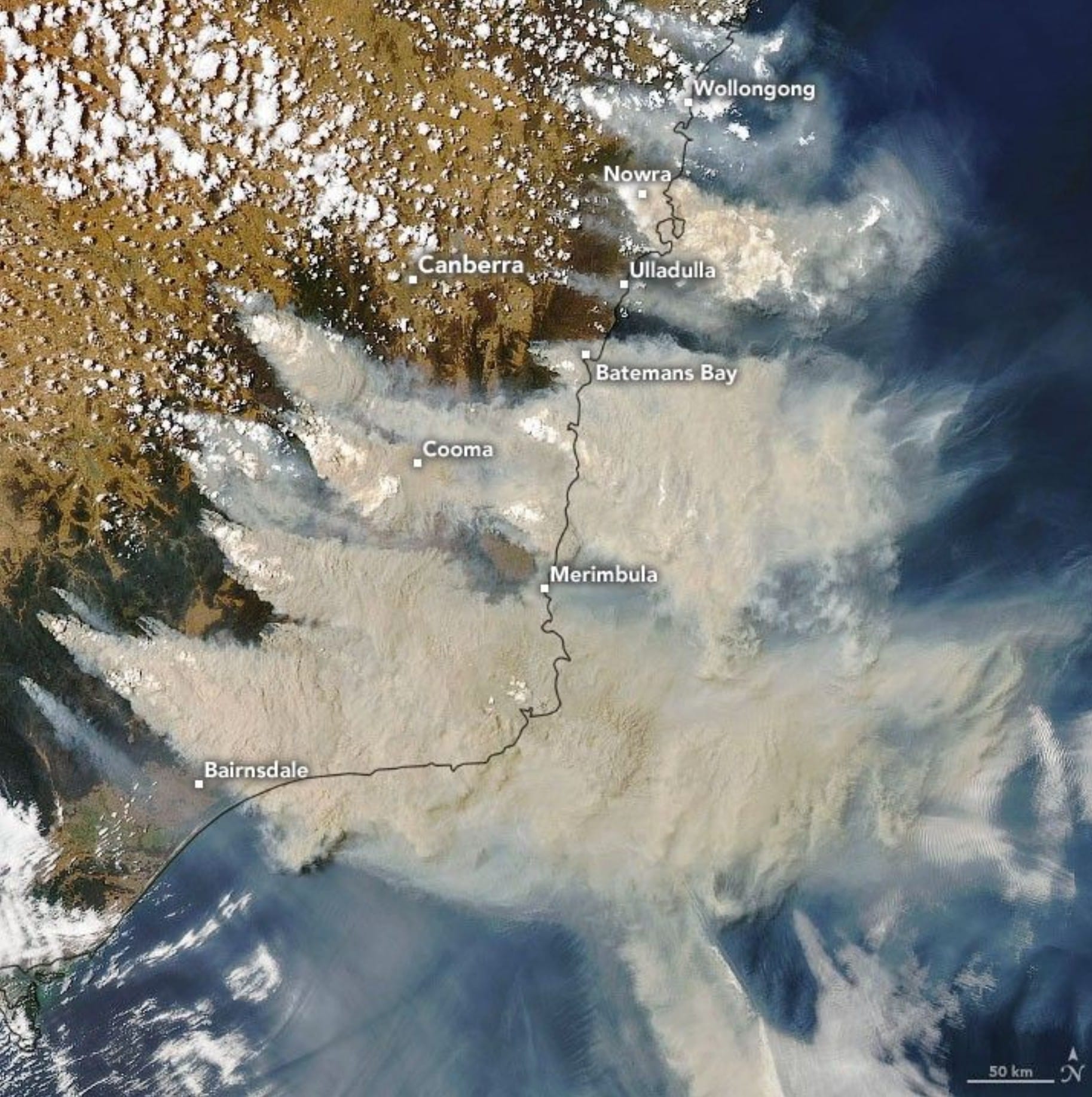 Explaining the Swirl of Wildfire Smoke