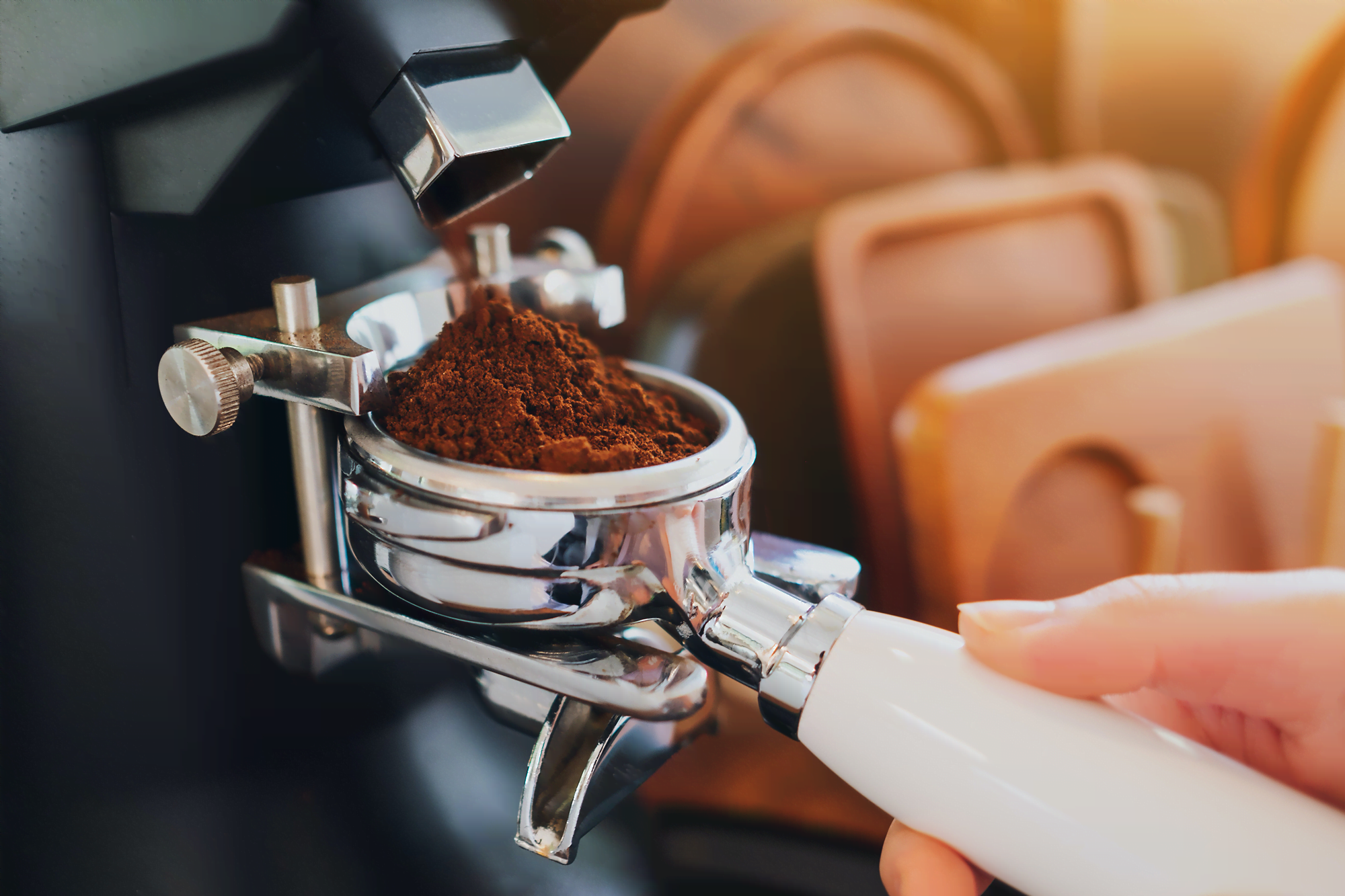 Water Reduces Coffee’s Charge