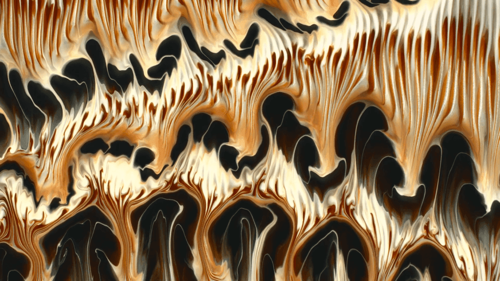 Abstract fluid flow "One" by Roman De Giuli. Abstract fluid flow "One" by Roman De Giuli.