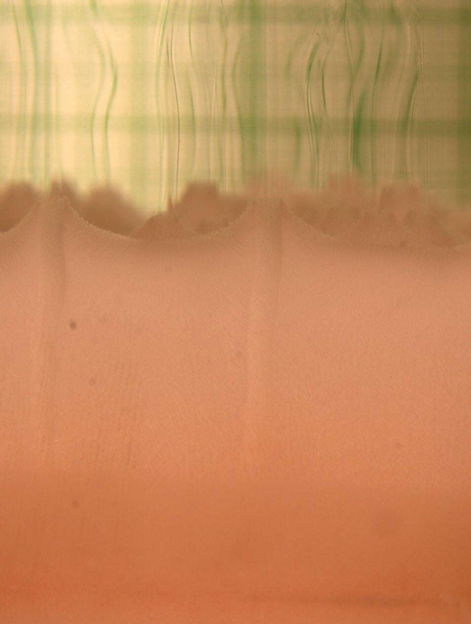 In mushy layers, there is a mixture of solid and liquid components, with a structure and composition that changes depending on temperature and density variations.