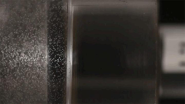 Ultra-Soft Solids Flow By Turning Inside Out