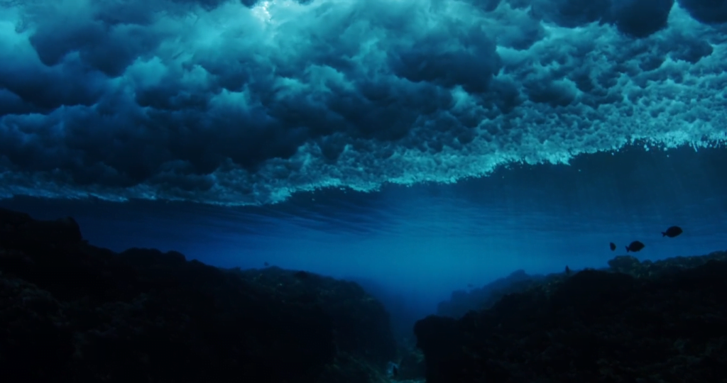 Billowing storm clouds or undersea vista? Billowing storm clouds or undersea vista?